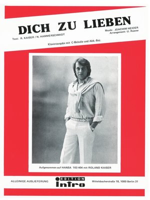 cover image of Dich zu lieben